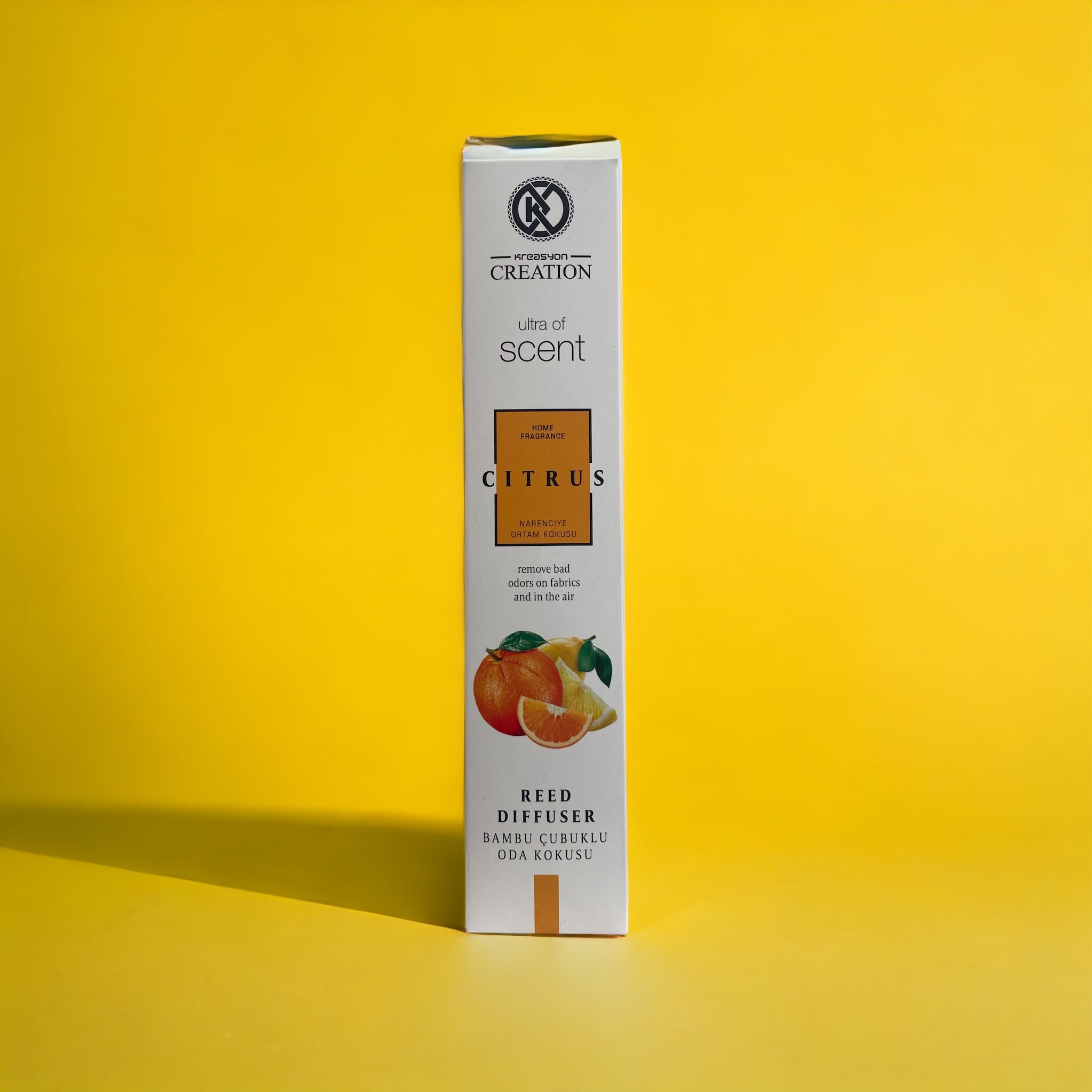 Citrus Duftöl von Die besten Duftzwillinge, Flasche mit gelbem Citrus-Duft, ideal für Parfüm oder Raumduft, 40% Duftkonzentrat