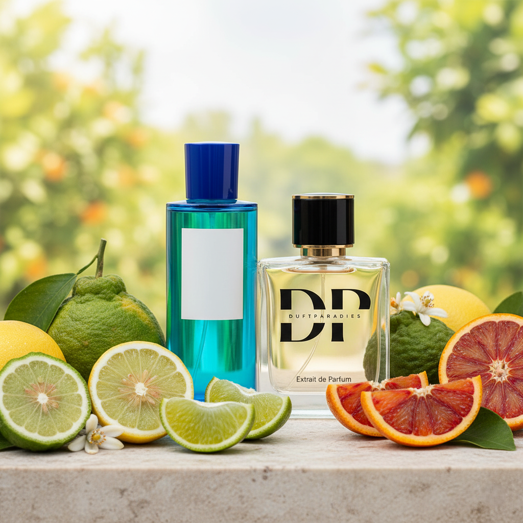Duftparadies M325 Mandarino Duftkerze mit oranges Duft und stilvollem Glasbehälter, ideal für eine gemütliche Atmosphäre