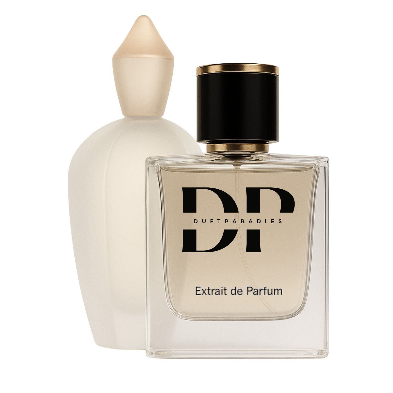 Duftparadies M180 Naxos Pox Flasche mit Parfüm, elegante Verpackung, hoher Duftqualität, sichtbarer Duftstoff in der Flasche