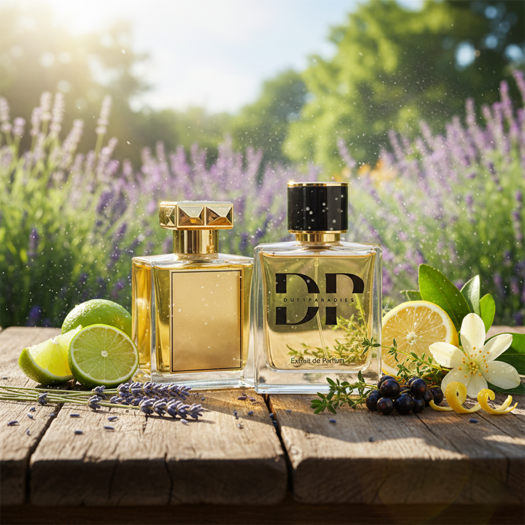 Oligar M251 Duftparadies: Aromatische Duftkerze in eleganter Dose, sichtbare Flamme und dekoratives Design.
