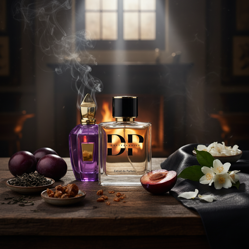 M260 Muse perfume bottle by Duftparadies, showcasing an elegant design with a sleek, modern silhouette.