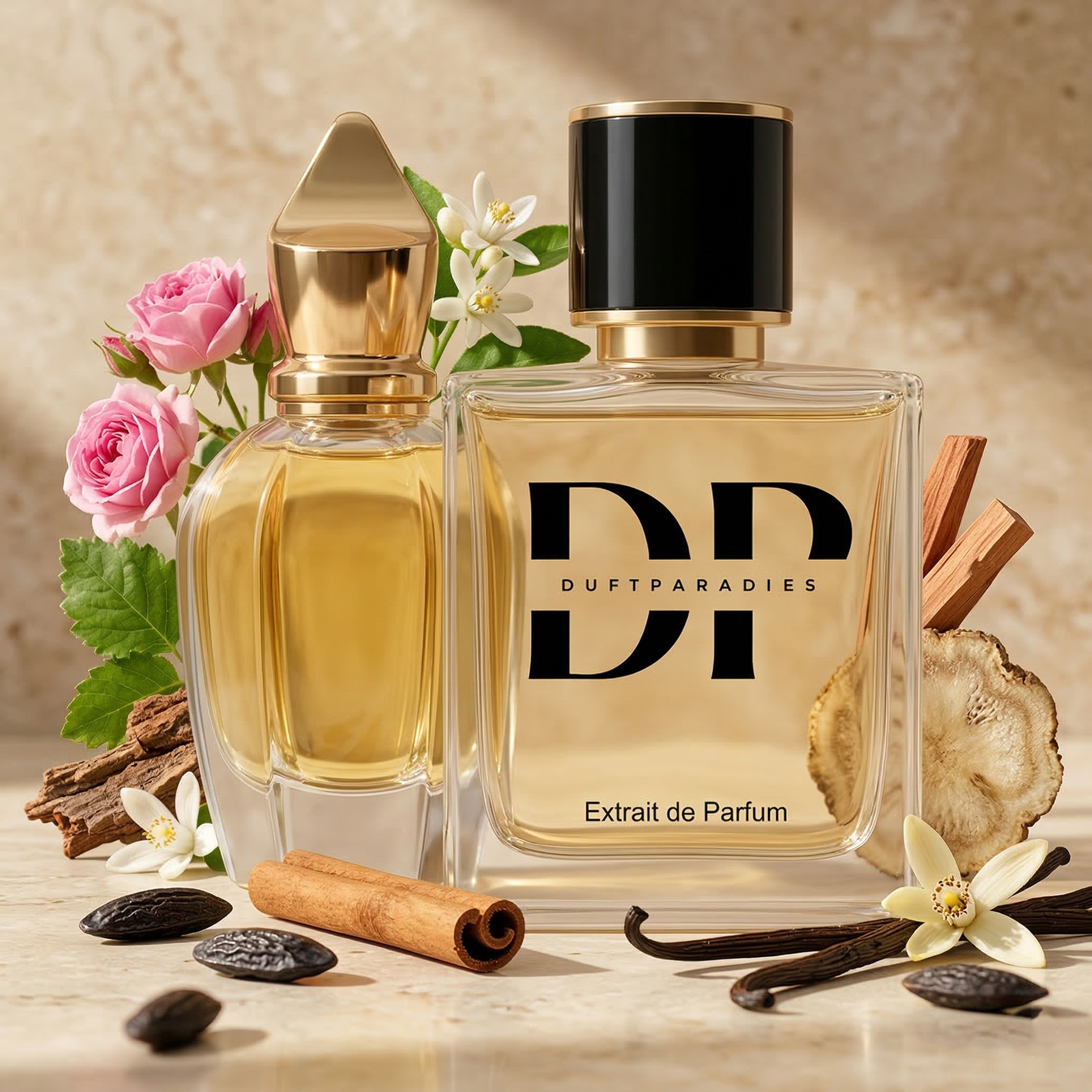Düfteparadies M344 Gibeon auf Time, elegante Raumduftflasche mit stilvollem Design und aromatischer Duftnote.
