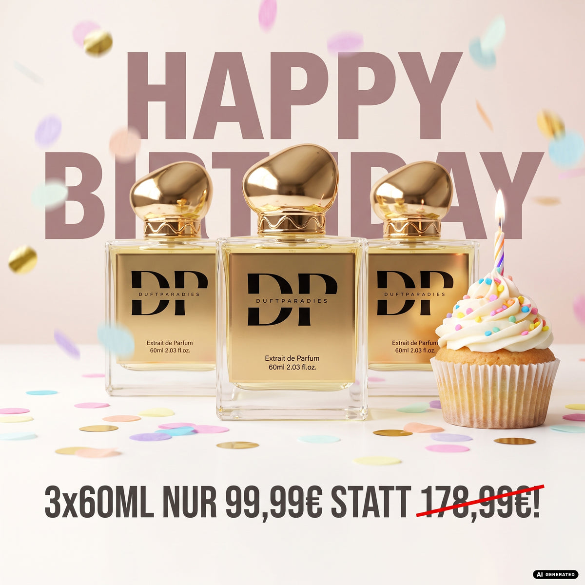 HAPPY BIRTHDAY BUNDLE! 3x60ML
