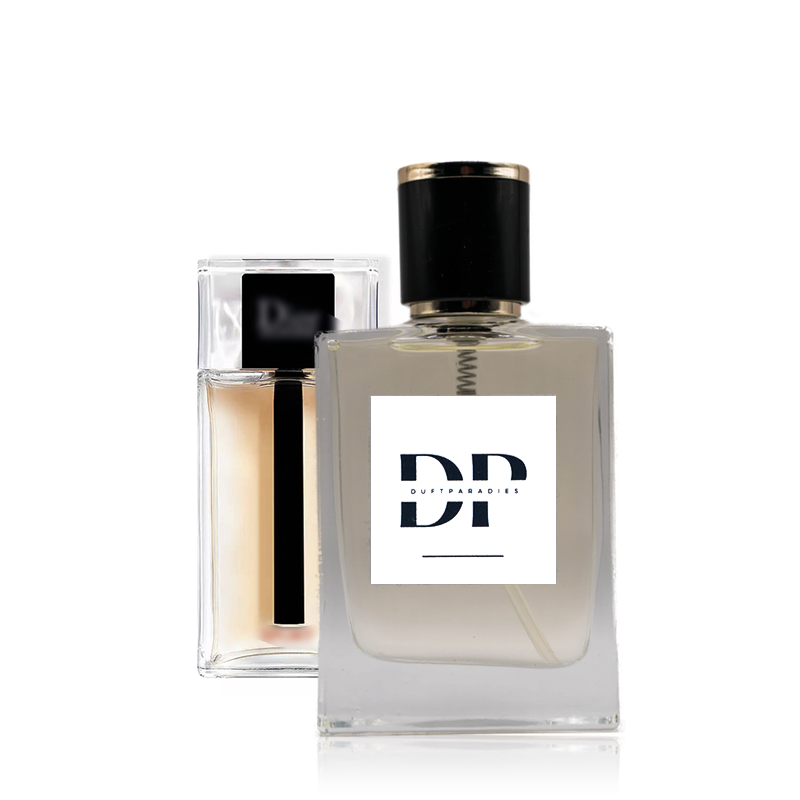M17 Duftparadies Parfümflasche mit elegantem Design, stilvolle Verpackung, klare Linien und modernes Erscheinungsbild.