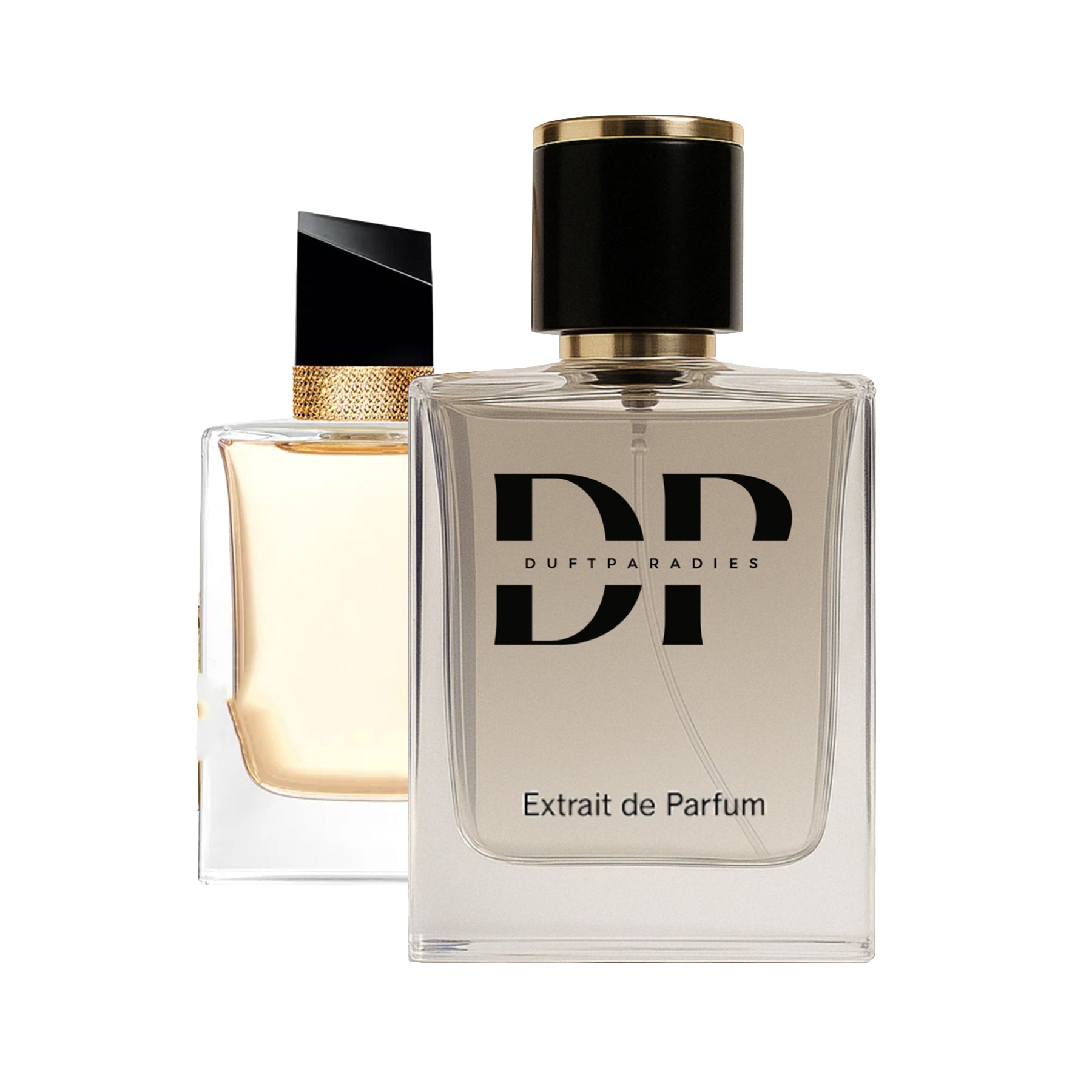 W110 Libre Duftparadies Parfümflasche mit floralem Design und eleganter Verpackung, ideal für Damen.