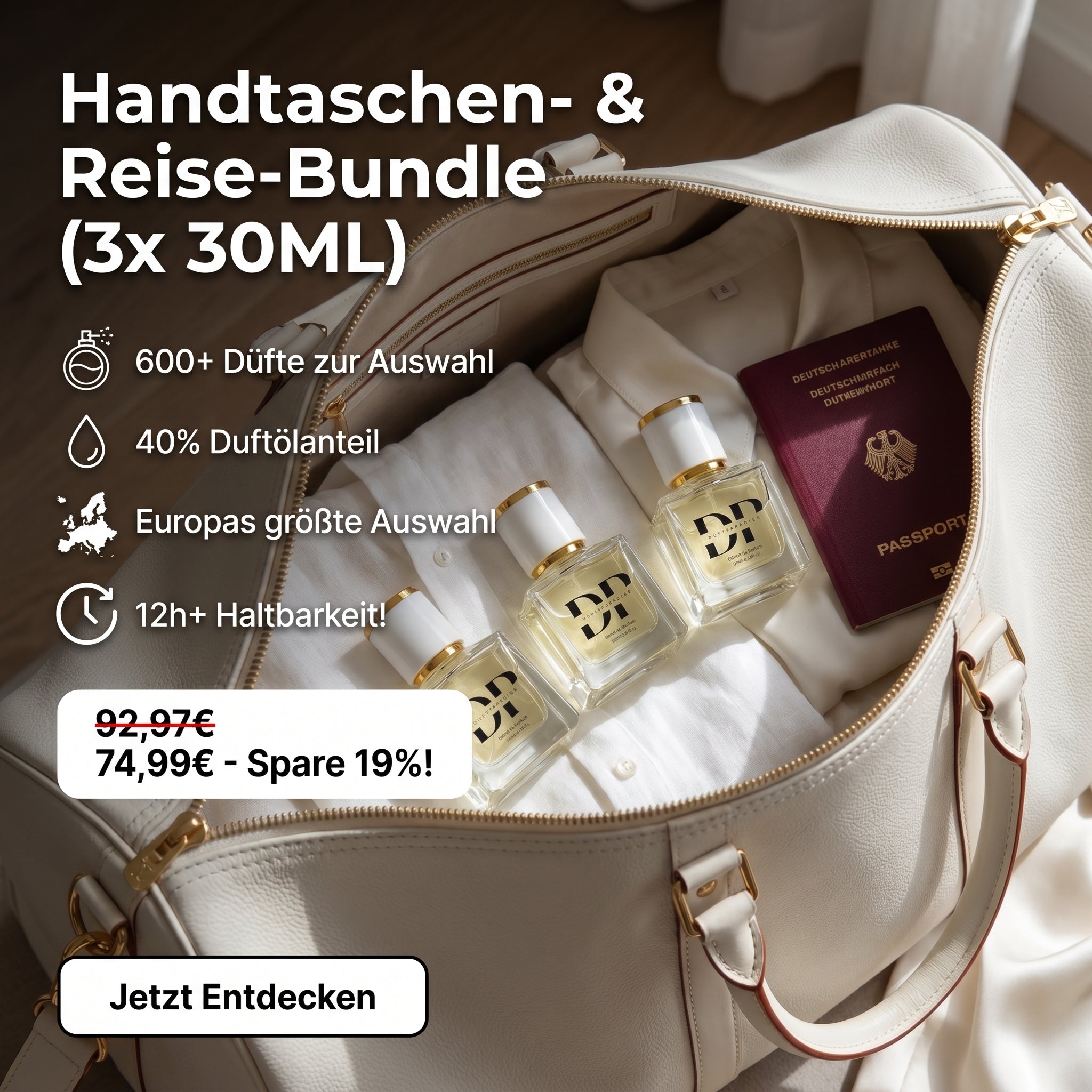 Handtaschen- & Reise-Bundle (3x 30ML)