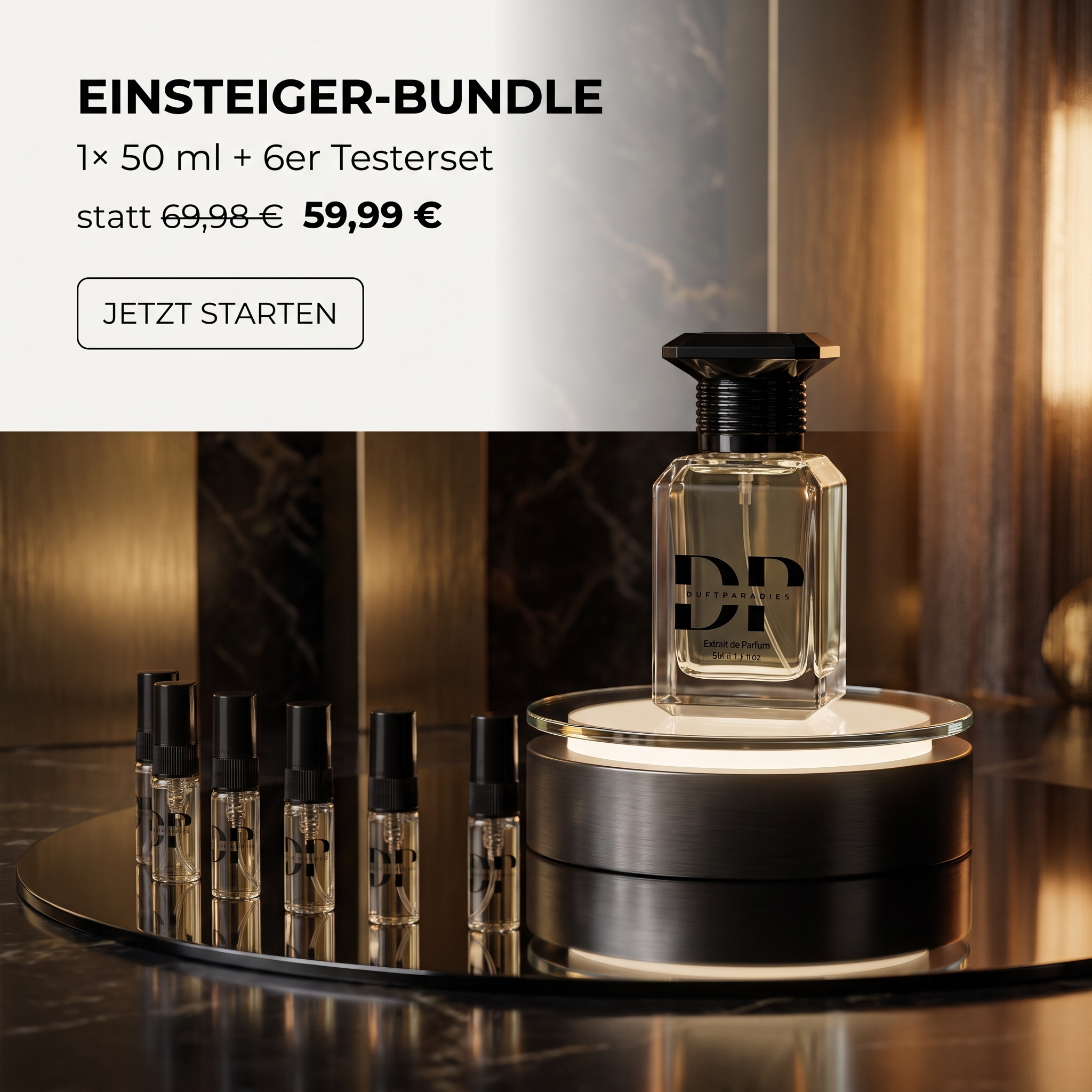 Einsteiger- & Entdecker-Bundle (1x 50ML + Testerset)