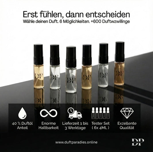 Tester Set ( 6x 4ML ) *nur 1 Set pro Bestellung möglich