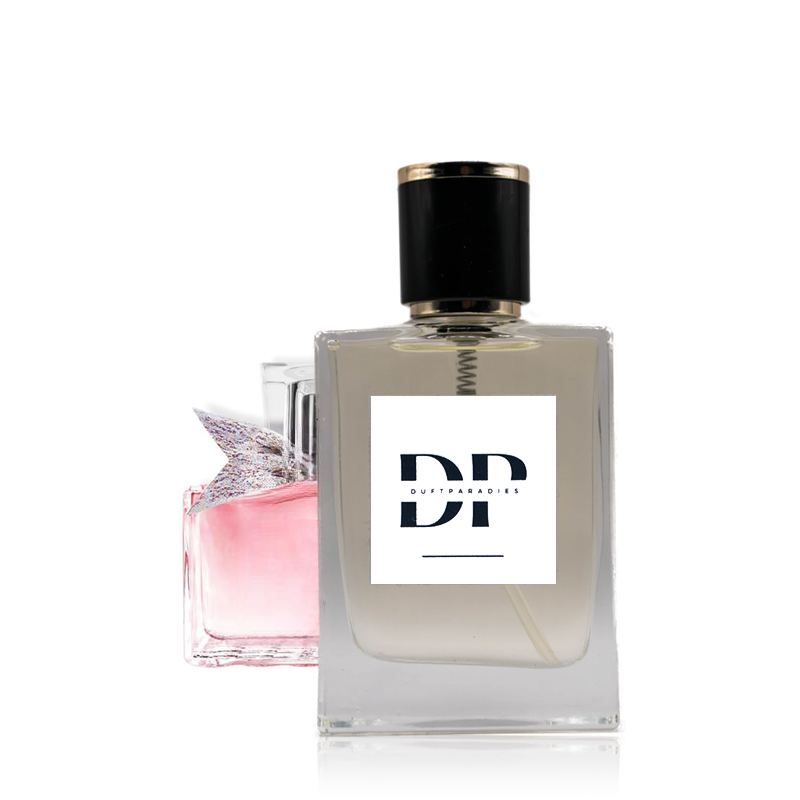 Duftparadies W18 Miss Parfümflasche mit elegantem Design, sichtbar auf einem weißen Hintergrund