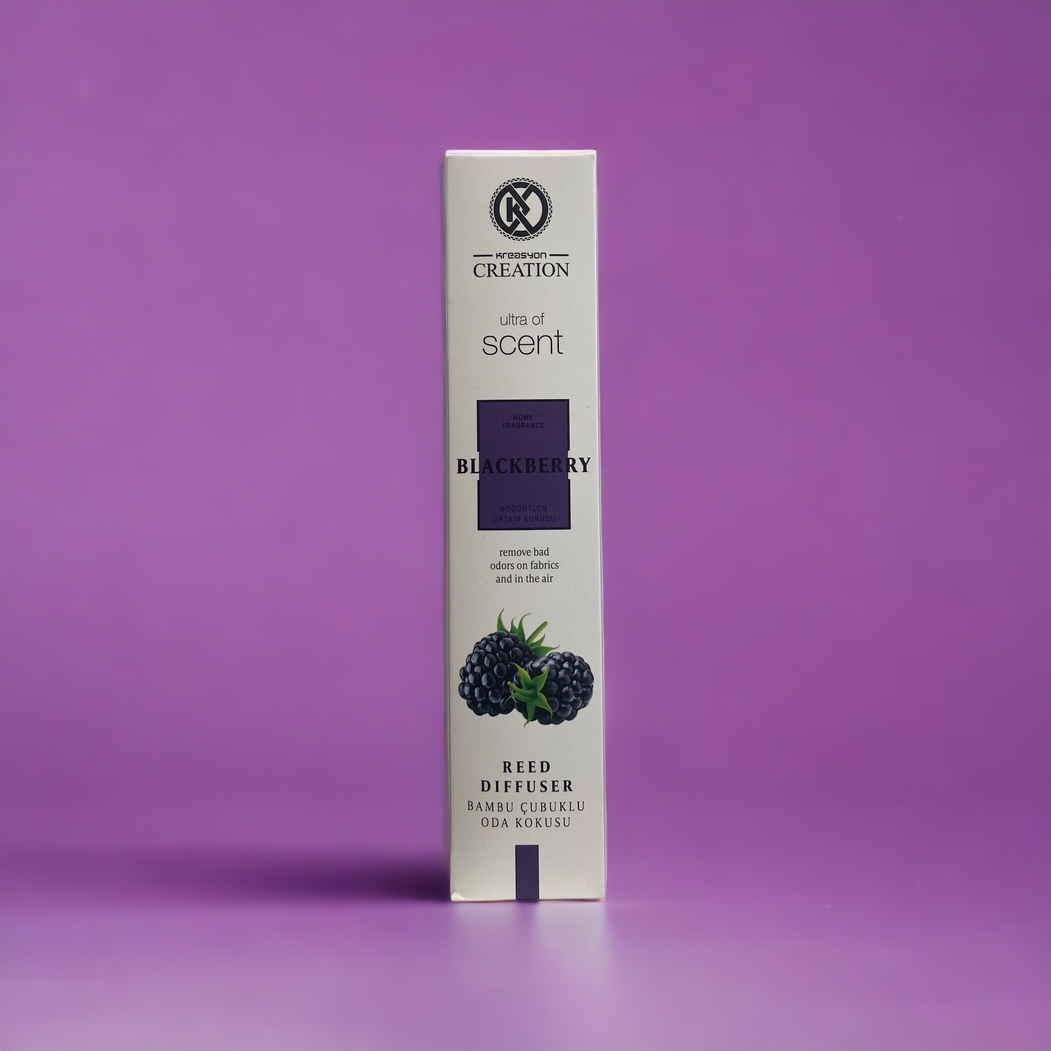 Reife schwarze Brombeeren im Korb, frisches Obst, natürliche Früchte, detailreiche Nahaufnahme, für Duftöl-Produktbeschreibung