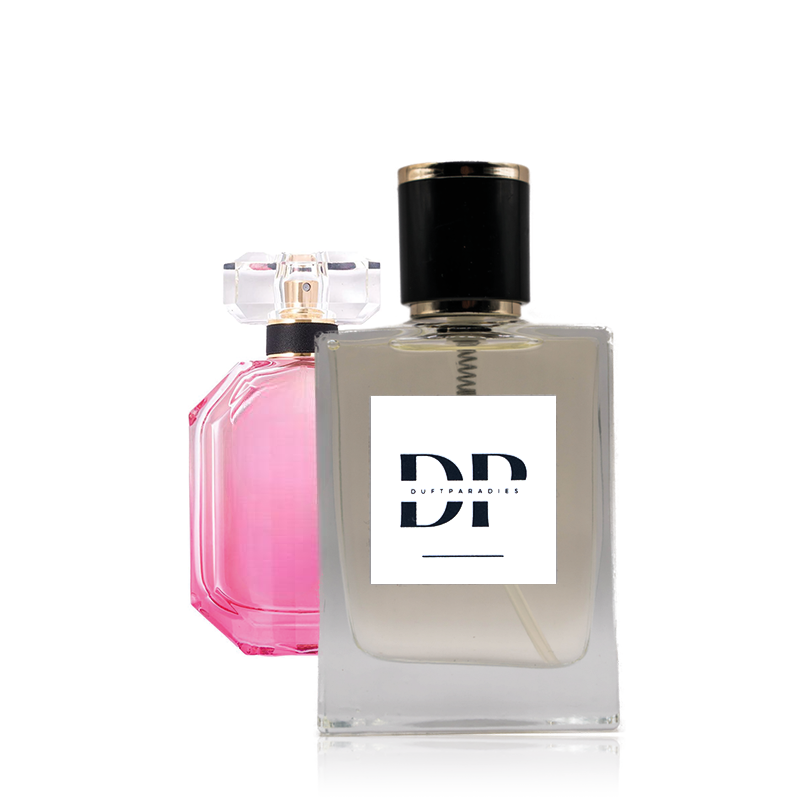 Duftparadies W75 Duftkerze in eleganter Glasvase mit warmem Licht und aromatischem Duft, ideal für gemütliche Abende.