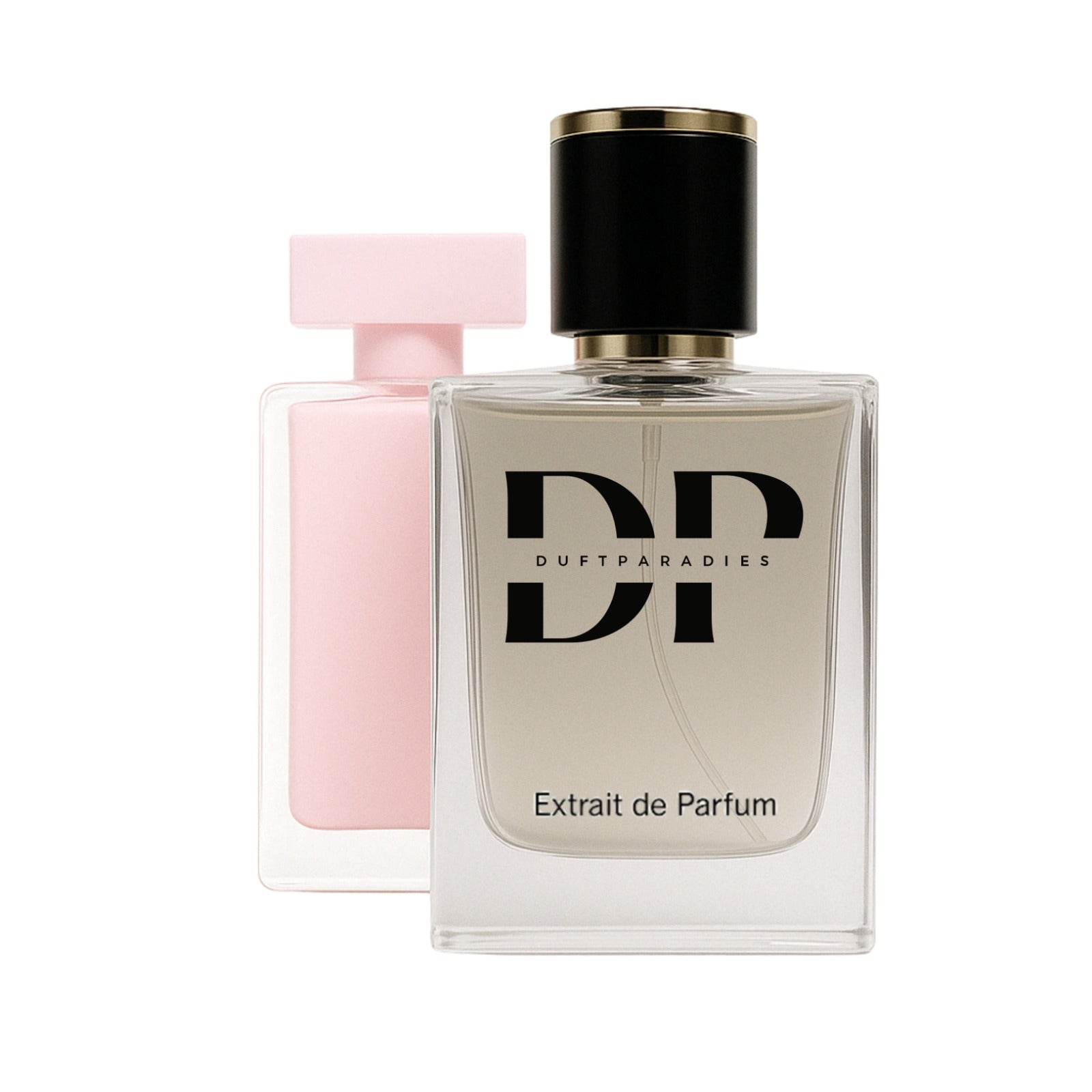 Duftparadies W57 Duftkerze in einem eleganten Glas, brennend mit warmem Licht und angenehmem Duft, auf einer weißen Oberfläche.