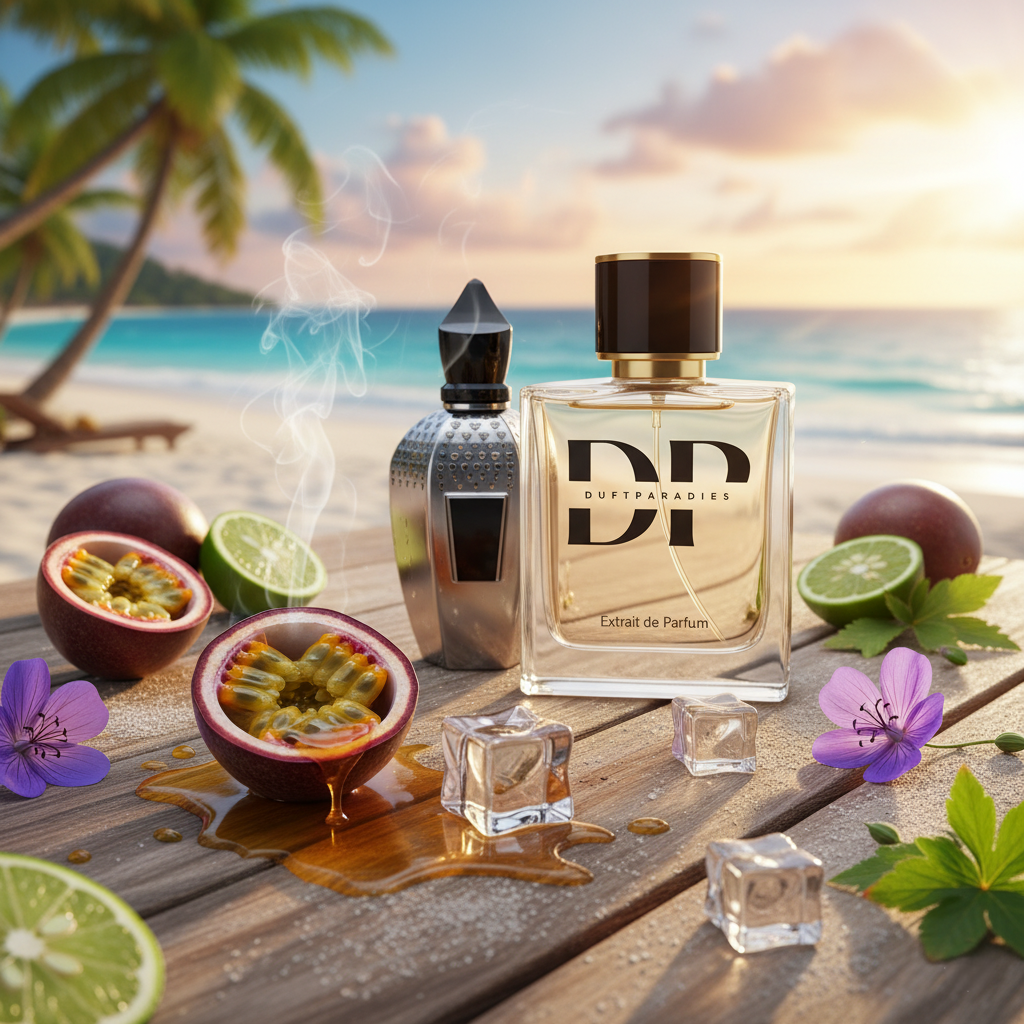 Duftzwilling M286 Iommi‘s von Duftparadies mit 40% Duftöl, flüssiges Parfüm in eleganter Flasche, sichtbarer Inhalt