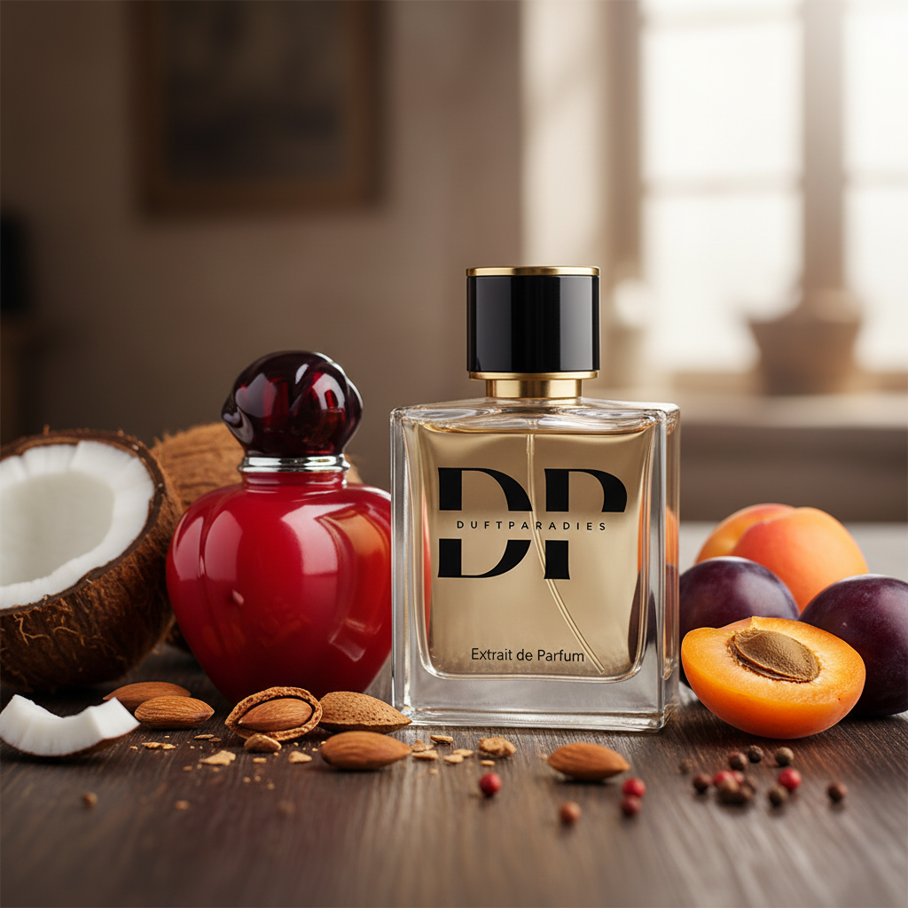 Hochwertiges W2 Hypoison Duftparadies Parfümflasche mit floralem Design, ideal für elegante Anlässe und den täglichen Gebrauch