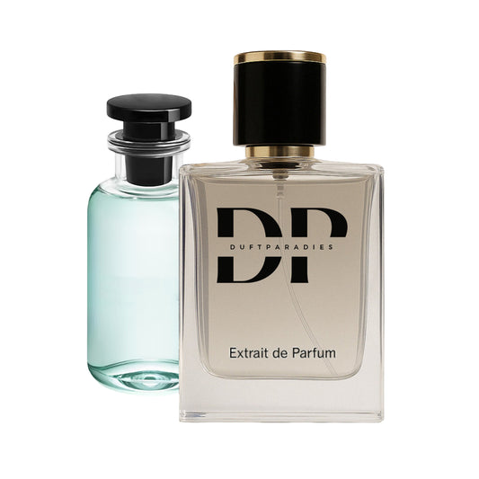 Duftparadies M255 Imagine Your Life Parfümflasche mit floralem Design und eleganter Verpackung, ideal für besondere Anlässe.