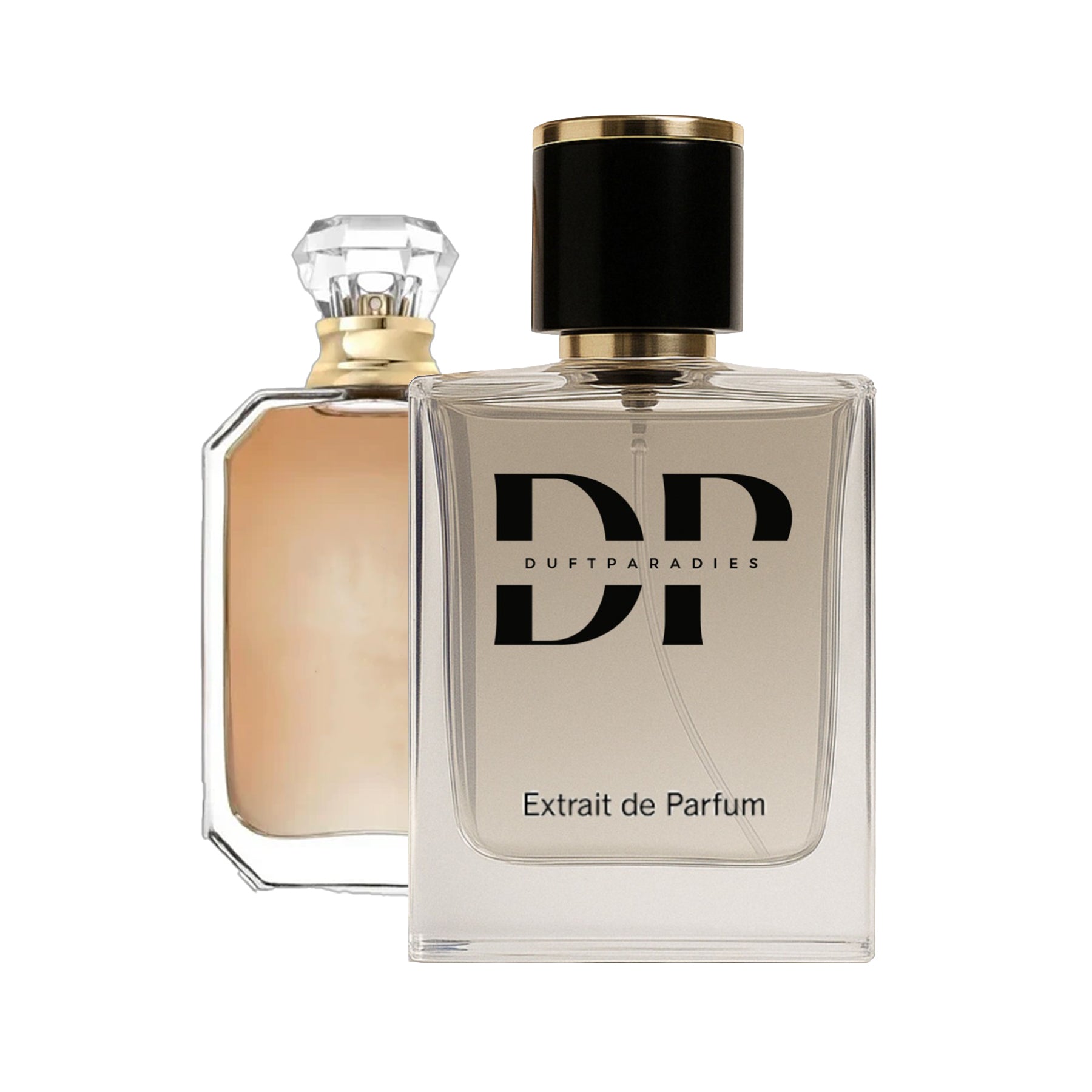 Flasche mit M288 Vanilla Duftöl von Die besten Duftzwillinge, cremiger Vanillegeschmack, 40% Duftöl, in transparenter Verpackung